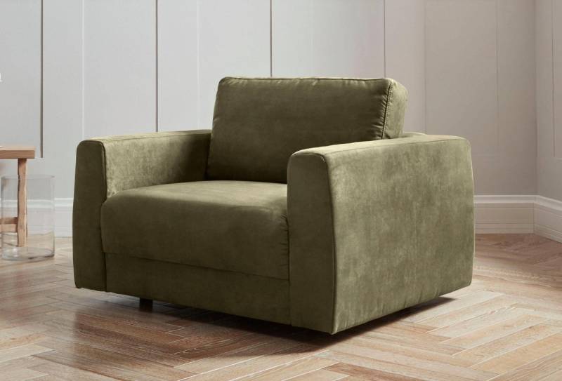 andas Sessel Hobro Loungesessel, in 3 Bezugsqualitäten in vielen Farben, Design by Morten Georgsen von andas