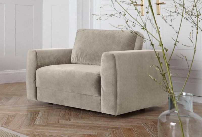 andas Sessel Hobro Loungesessel, in 3 Bezugsqualitäten in vielen Farben, Design by Morten Georgsen von andas