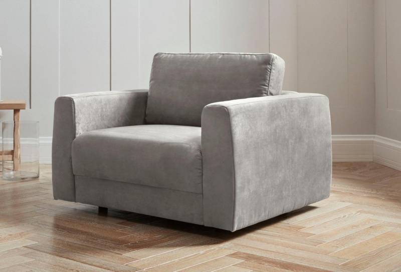 andas Sessel Hobro Loungesessel, in 3 Bezugsqualitäten in vielen Farben, Design by Morten Georgsen von andas