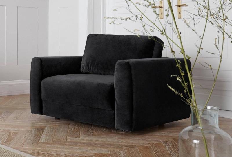 andas Sessel Hobro Loungesessel, in 3 Bezugsqualitäten in vielen Farben, Design by Morten Georgsen von andas