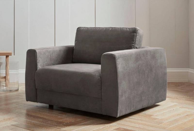 andas Sessel Hobro Loungesessel, in 3 Bezugsqualitäten in vielen Farben, Design by Morten Georgsen von andas