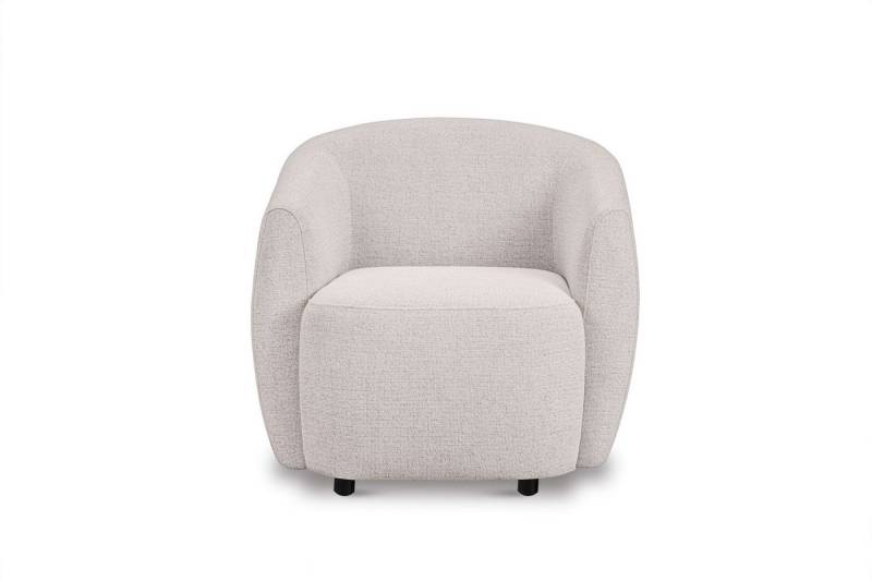 andas Sessel Vallsta, Breite 85 cm, Chenille oder Boucle Stoff, Drehfunktion verfügbar von andas