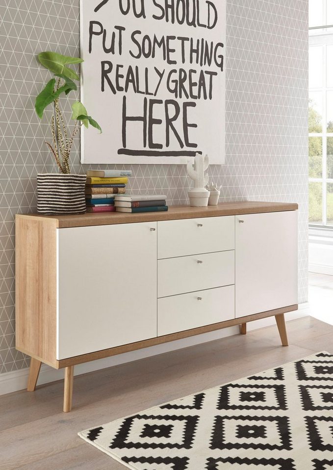 andas Sideboard Merle, im skandinavischen Design, Breite 160 cm von andas