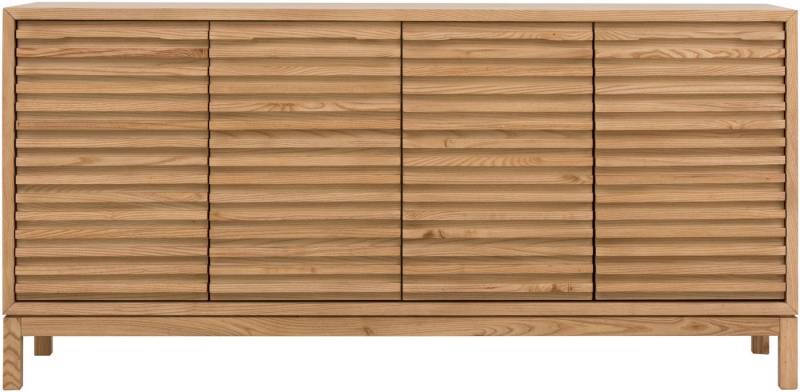 andas Sideboard Tanner 4-türiges Sideboard aus Eschenholz (1 St) von andas