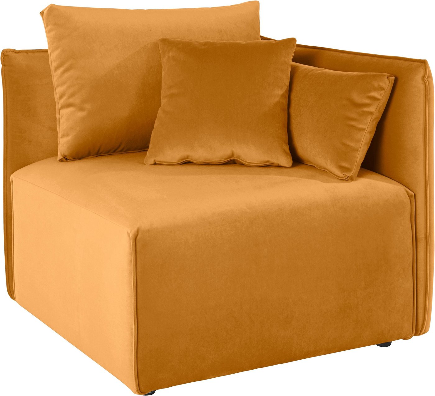 andas Sofa-Eckelement Nöre, Modul - zum Zusammenstellen, in vielen Bezugsqualitäten und Farben von andas