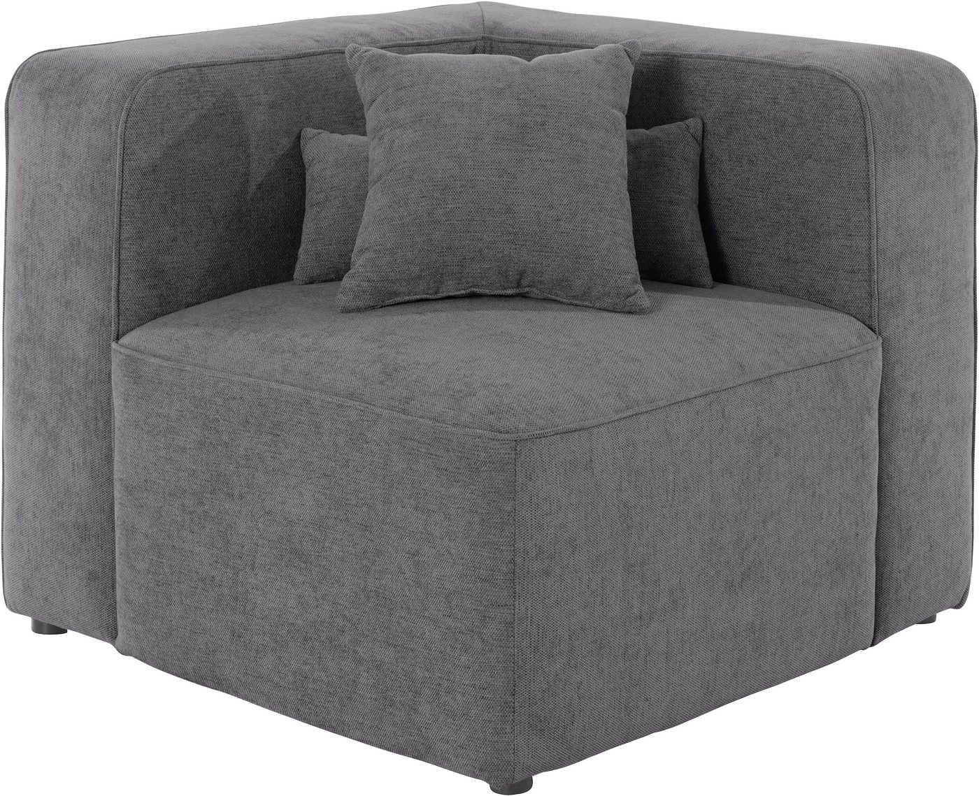 andas Sofa-Eckelement Sundstrup, Modulserie, individuelle Zusammenstellung von andas