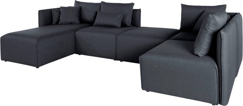 andas Wohnlandschaft Nöre U-Form, 5 Teile, in vielen Bezugsqualitäten und Farben s. auch "Nöre" von andas