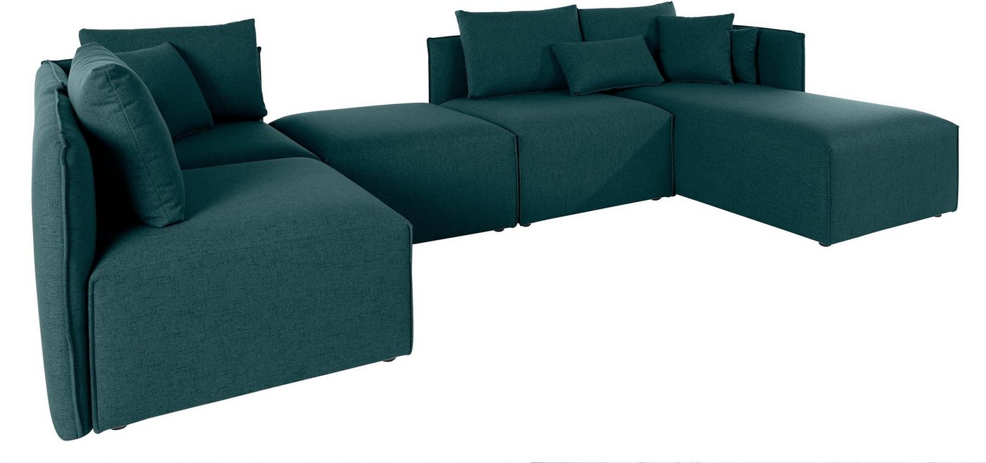 andas Wohnlandschaft Nöre U-Form, 5 Teile, in vielen Bezugsqualitäten und Farben s. auch "Nöre" andas Wohnlandschaft Nöre U-Form, 5 Teile, in vielen Bezugsqualitäten und Farben s. auch "Nöre" von andas