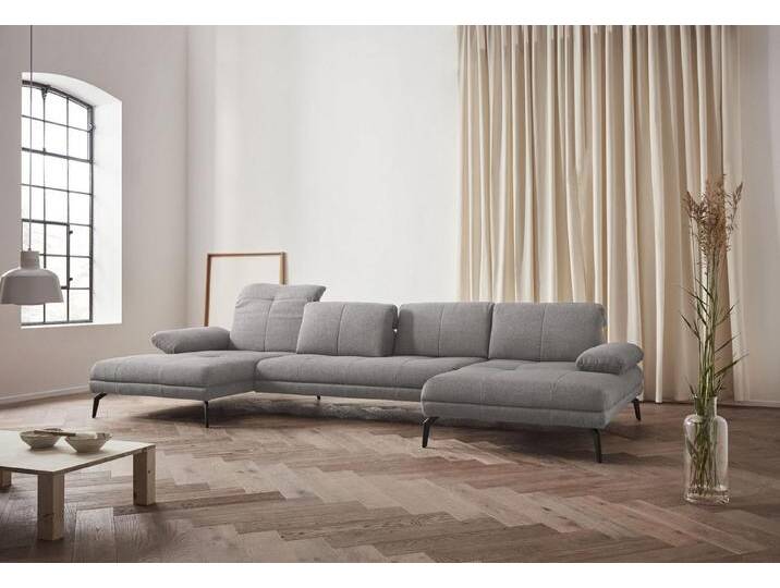 andas Wohnlandschaft Stenlille Multifunktions-Sofa, U-Form, incl. Sitztiefen-, Kopfteil- und Armteilverstellung, grau andas Wohnlandschaft Stenlille Multifunktions-Sofa, U-Form, incl. Sitztiefen-, Kopfteil- und Armteilverstellung, grau von andas
