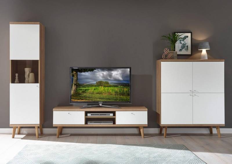 andas Wohnwand Merle, (Set, 3-St) von andas