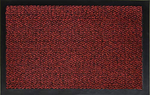Andiamo Schmutzfangmatte Fußabtreter Türmatte Easy Fußmatte, Polypropylen, rot, 80x120 cm Andiamo Schmutzfangmatte Fußabtreter Türmatte Easy Fußmatte, Polypropylen, rot, 80x120 cm von andiamo