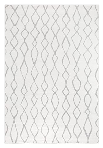 Andiamo Webteppich Bolonia Muster modern Öko-Tex 100 Teppich, Polypropylen, Ornament grau, 120x170 cm von andiamo