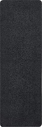 andiamo Fußmatte Amadis Türmatte Sauberlaufmatte für Innen und überdachten Außenbereich waschbar aus Baumwolle mit rutschhemmender Unterseite 50 x 150 cm anthrazit von andiamo