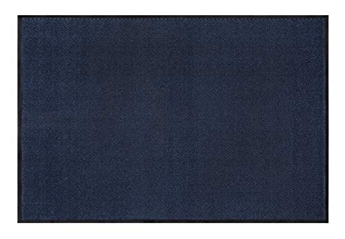 andiamo Fußmatte Easy - Schmutzfangmatte für den Hauseingang - flexibel einsetzbar als Türmatte innen, Fußabtreter im überdachten Außenbereich oder als Schuhmatte 120 x 180 cm Blau von andiamo