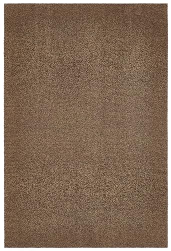 andiamo Fußmatte Samson - Schmutzfangmatte aus Baumwolle für den Hauseingang - einsetzbar als Fußmatte innen, Fußabtreter im überdachten Außenbereich oder als Haustiermatte 100 x 150 cm Braun von andiamo