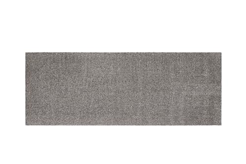 andiamo Fußmatte Samson - Schmutzfangmatte aus Baumwolle für den Hauseingang - einsetzbar als Fußmatte innen, Fußabtreter im überdachten Außenbereich oder als Haustiermatte 67 x 180 cm Granit von andiamo