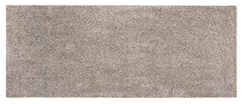 andiamo Fußmatte Samson - Schmutzfangmatte aus Baumwolle für den Hauseingang - einsetzbar als Fußmatte innen, Fußabtreter im überdachten Außenbereich oder als Haustiermatte 67 x 180 cm Hellbeige von andiamo