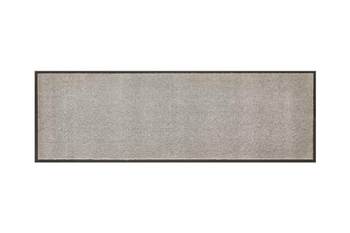 andiamo Fußmatte Verdi - Schmutzfangmatte für den Hauseingang - ideal als Fußmatte innen oder als Fußabtreter im überdachten Außenbereich - Fußabstreifer für Haustür 60 x 180 cm Silber von andiamo