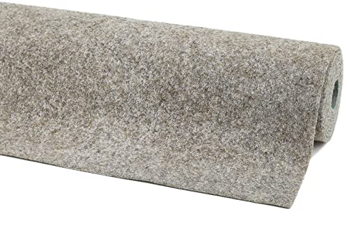 andiamo Kunstrasen Deco Rasenteppich Outdoor geeignet mit Noppen strapazierfähig pflegeleicht und wetterfest 200 x 300 cm beige von andiamo