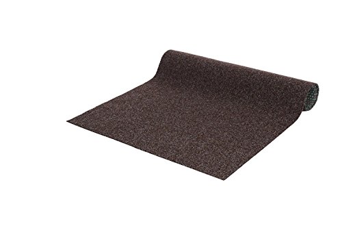 andiamo Kunstrasen Outdoor wasserdurchlässig, Rasenteppich wetterfest, Drainage-Noppen, UV-beständig, für Balkon und Garten, Farbe:Braun, Größe:200 x 600 cm von andiamo