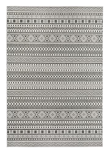 andiamo In- & Outdoor Teppich Louisville moderner Webteppich Bordüre vollständig umkettelt Flachgewebe 67 x 140 cm grau andiamo In- & Outdoor Teppich Louisville moderner Webteppich Bordüre vollständig umkettelt Flachgewebe 67 x 140 cm grau von andiamo