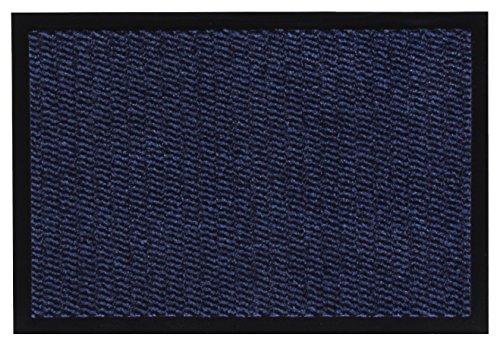 andiamo Fußmatte Easy - Schmutzfangmatte für den Hauseingang - flexibel einsetzbar als Türmatte innen, Fußabtreter im überdachten Außenbereich oder als Schuhmatte 60 x 80 cm Blau von andiamo