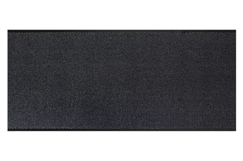 andiamo Schmutzfangmatte Easy Teppichläufer für den Hauseingang - Einsetzbar im Flur als Türmatte oder Läufer Anthrazit 90 x 100 cm von andiamo