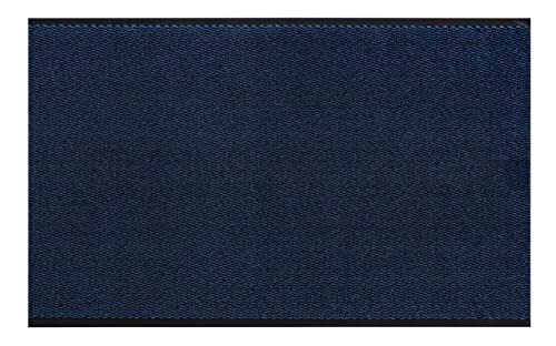 andiamo Schmutzfangmatte Easy Teppichläufer für den Hauseingang - Einsetzbar im Flur als Türmatte oder Läufer Blau 90 x 250 cm von andiamo