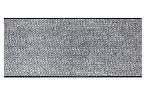 andiamo Schmutzfangmatte Easy Teppichläufer für den Hauseingang - Einsetzbar im Flur als Türmatte oder Läufer Hellgrau 90 x 200 cm von andiamo