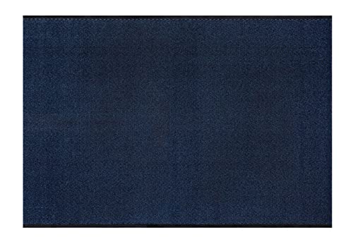 andiamo Schmutzfangmatte Easy Teppichläufer für den Hauseingang - Einsetzbar im Flur als Türmatte oder Läufer Blau 120 x 200 cm von andiamo