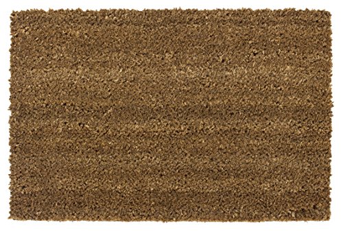 andiamo Schmutzfangmatte Fußabtreter Kokos Velour, Natur, 40 x 60 cm von andiamo