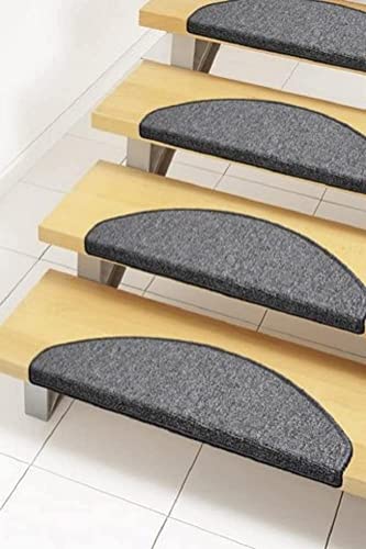 andiamo Stufenmatte Bob, Melange-Effekt, getuftet (15 Stck.) anthrazit Sehr strapazierfähig, Kunststoff, Set Matten von andiamo