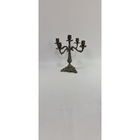 Vintage Zinn Candel Stick Halter von andysupclassemporium