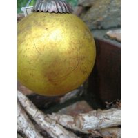 Christbaumkugel Aus Glas, Markov, Antikgold Weihnachtskugel Glaskugel Weihnachten Christmas von angelsgardendekoshop