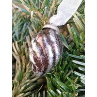 Christbaumkugel Zapfen Quer, Mini, Schwarz Glaskugel Weihnachten Christmas Weihnachtskugel Christbaumkugel Zapfen Quer, Mini, Schwarz Glaskugel Weihnachten Christmas Weihnachtskugel von angelsgardendekoshop
