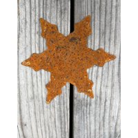 Edelrost Eiskristall Zum Hängen Gartendeko Metall Rost Rostdeko Metalldeko von angelsgardendekoshop
