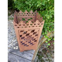 Edelrost Feuerkorb Bayern Gartendeko Rost Rostdeko Gartendekoration von angelsgardendekoshop
