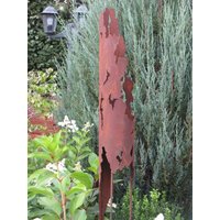 Edelrost Gartenstab Fackel Selvatica 150 cm Gartendeko Rost Gartendekoration Rostdeko Metall Edelrost Gartenstab Fackel Selvatica 150 cm Gartendeko Rost Gartendekoration Rostdeko Metall von angelsgardendekoshop