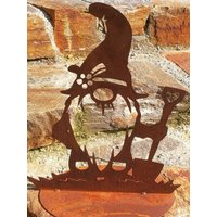 Edelrost Gartenwichtel Alan, Mit Schaufel Gartendeko Rost Metall Rostdeko Edelrost Gartenwichtel Alan, Mit Schaufel Gartendeko Rost Metall Rostdeko von angelsgardendekoshop