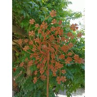 Edelrost Windrad Blütentraum Gartendeko Rost Rostdeko Gartendekoration von angelsgardendekoshop