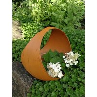 Edelrostoptik Pflanzkugel Rondo Gartenko Metall Rostdeko Edelrost Gartendeko Edelrostoptik Pflanzkugel Rondo Gartenko Metall Rostdeko Edelrost Gartendeko von angelsgardendekoshop
