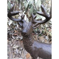 Gusseisen Hirsch Clas von angelsgardendekoshop