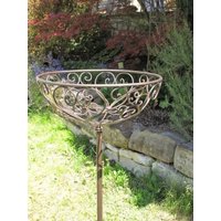 steckkorb Delia Aus Metall von angelsgardendekoshop