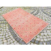 Handgeknüpfter Oushak-Teppich Aus Wolle, 10 X 2 M, Gedeckte Farben von angorarugstore