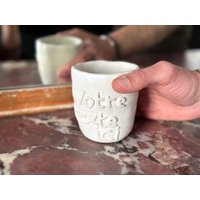 Tasse Mit Anpassbarem Text Tasse Mit Anpassbarem Text von angrypixieceramique