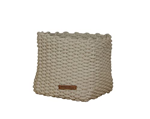 Lycce Deko-Aufbewahrungskorb Jarek Flechtkorb Baumwolle weiß Größe 2 Lycce Deko-Aufbewahrungskorb Jarek Flechtkorb Baumwolle weiß Größe 2 von Lycce