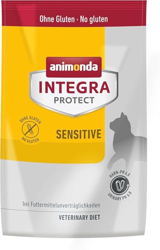 animonda INTEGRA PROTECT Sensitive (1 x 1200 g), Katzen Diätfutter bei Futtermittelallergie, sensitives Katzenfutter bei Allergien, Trockenfutter für Katzen ohne Getreide von Animonda Integra Protect