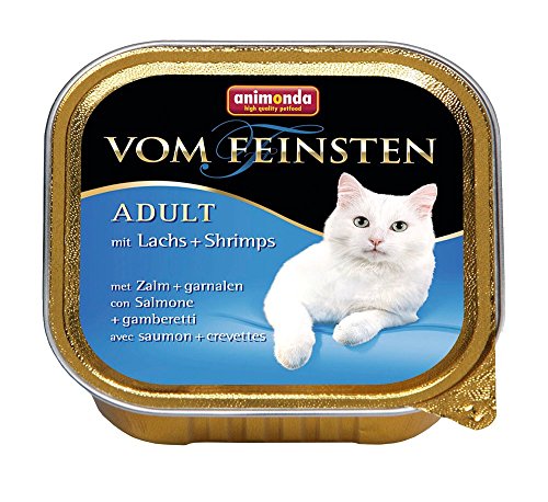 animonda vom Feinsten Katzenfutter nass mit Pute + Kaninchen (32 x 100g), getreidefreies Katzenfutter nass ohne Zucker, mit frischen, fleischigen Zutaten von animonda Vom Feinsten