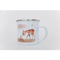 Emailletasse Reh Emailletasse Reh von anitafaerber