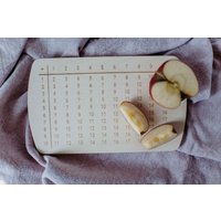 Holzbrett 1+1 Für Schulanfänger von anitafaerber